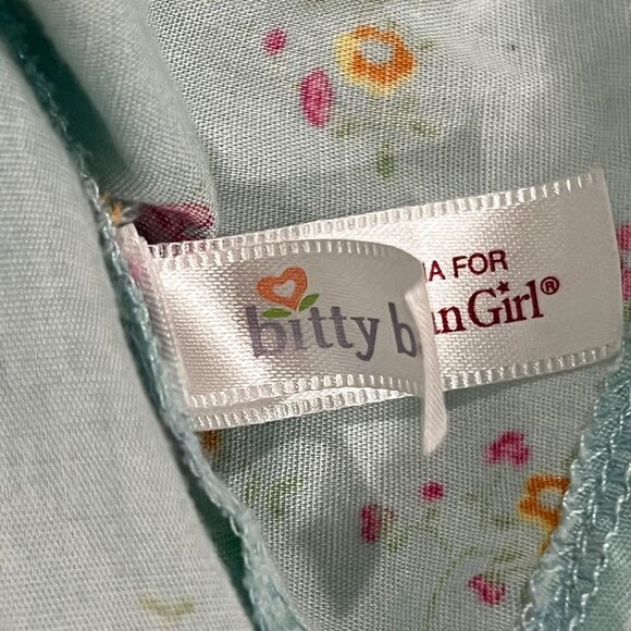 Bitty Baby American Girl 2011 Starter Set 15" Doll Dress Aqua & Pink - Picture 3 of 3